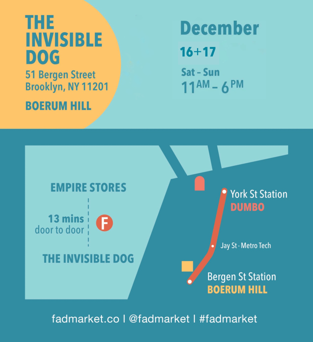 Shop in-person during our popup in Brooklyn!