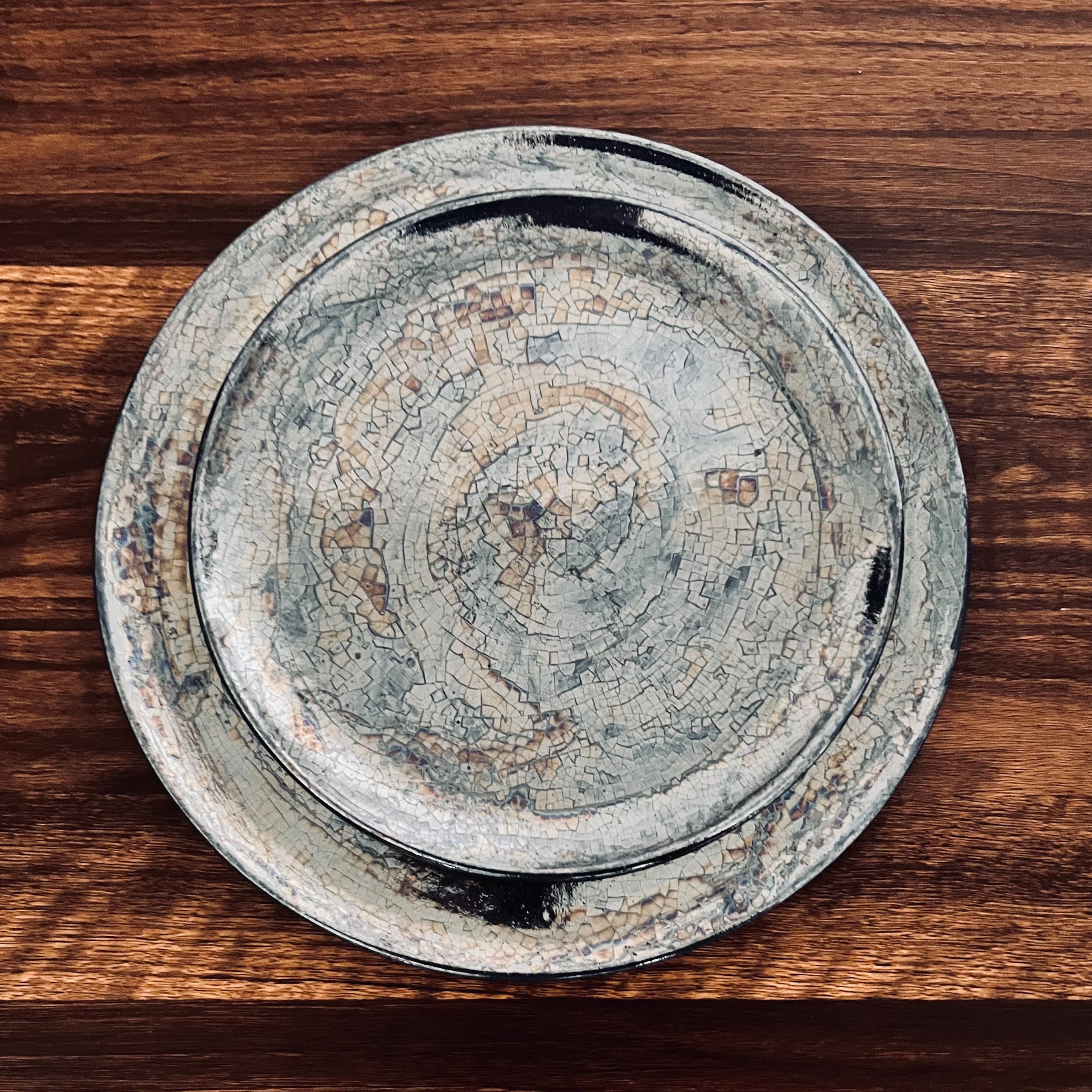 Blue Mirror Medium Plate PRE-ORDER
