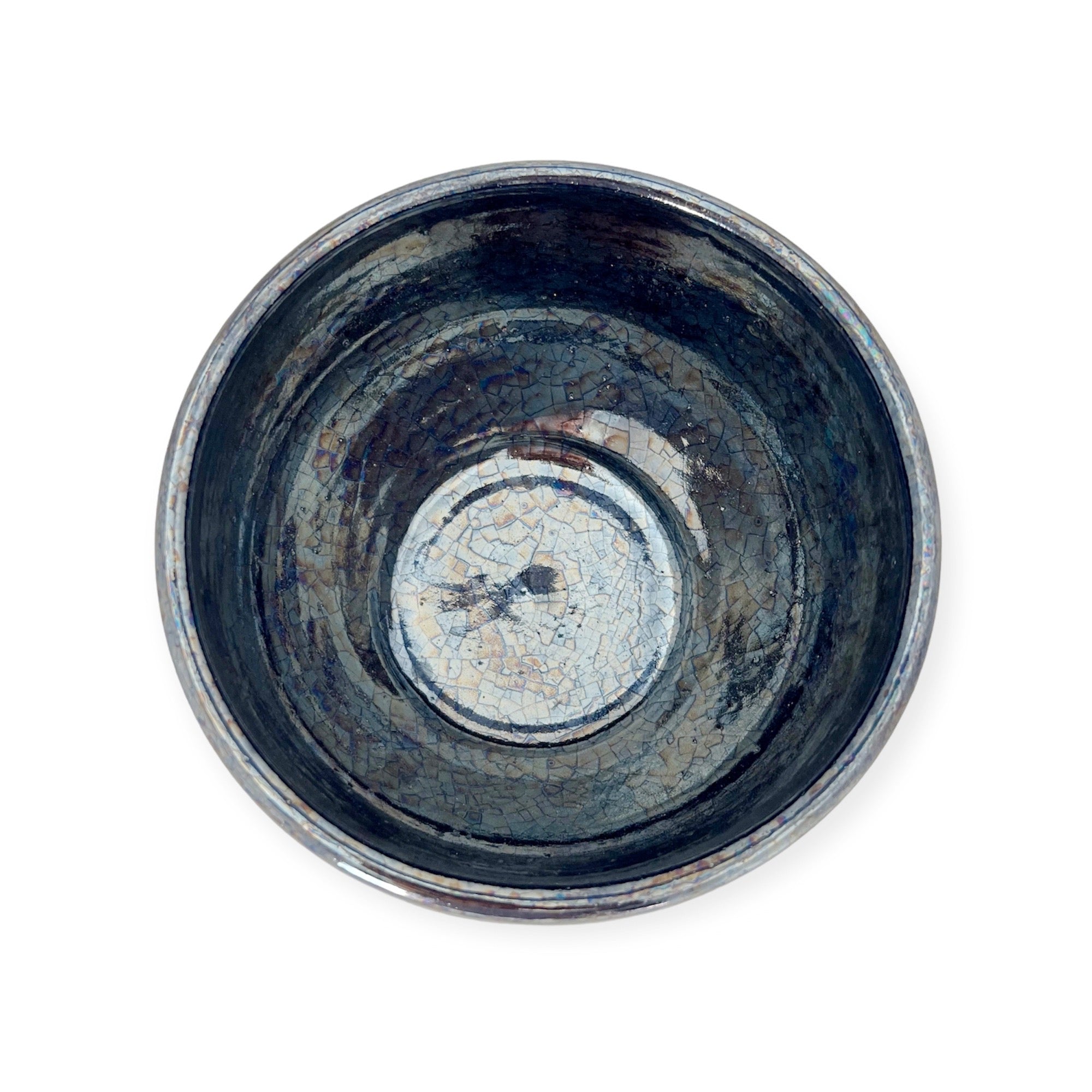Blue Mirror Deep Bowl