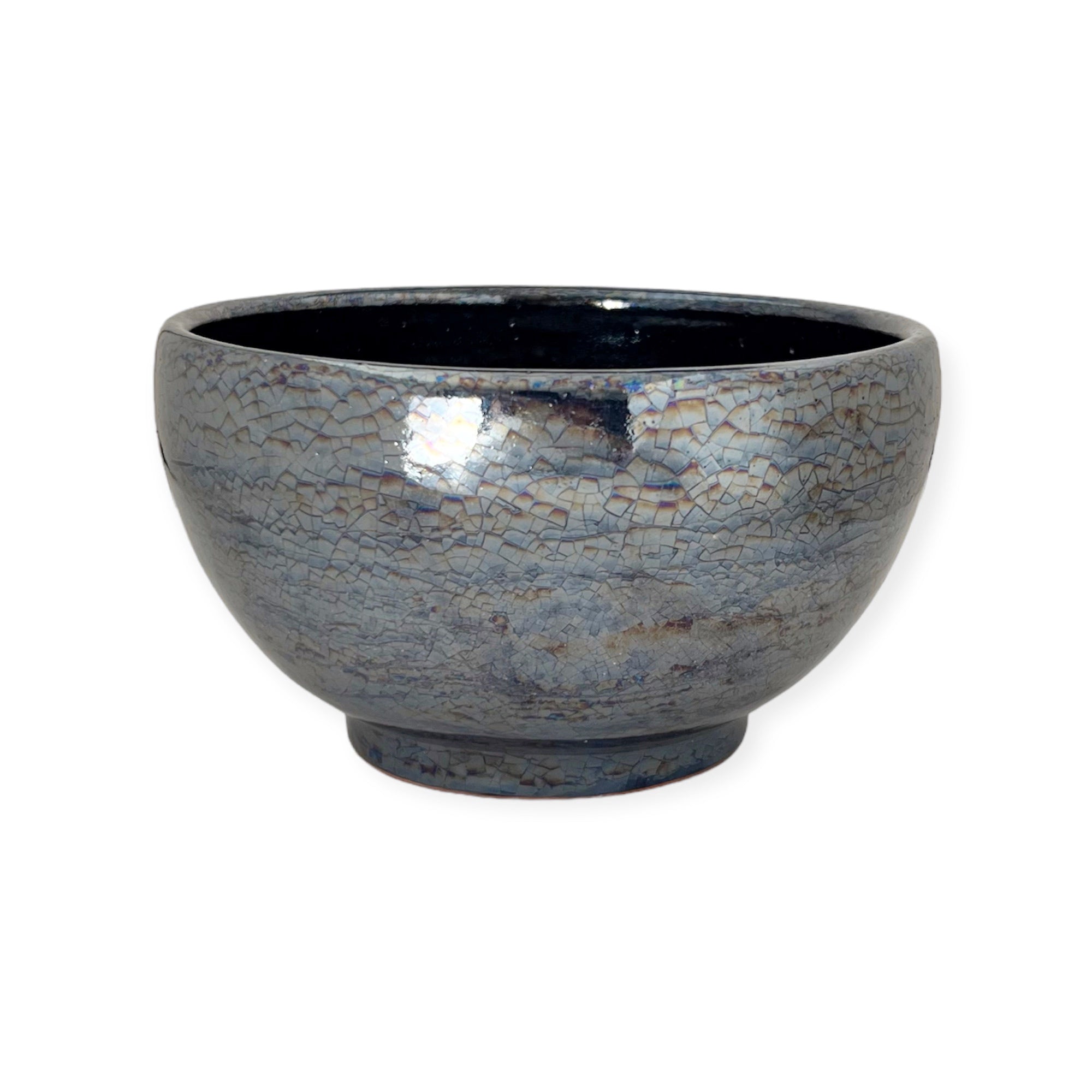 Blue Mirror Deep Bowl