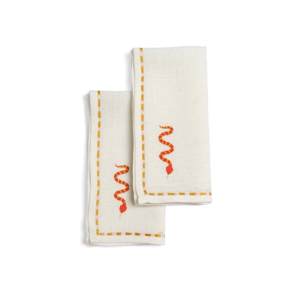 Serpentine Linen Napkin SOLD OUT